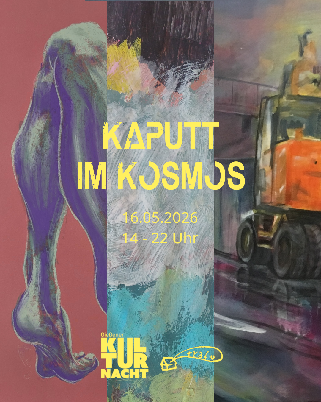 Flyer 2. Gießener Kunstnacht 2026